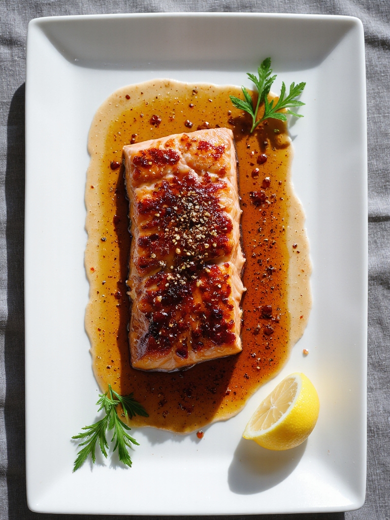 bourbon glazed salmon recipe