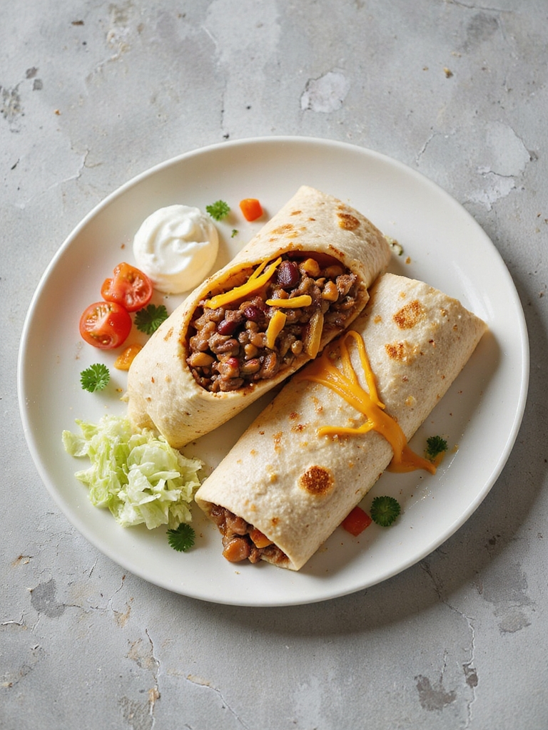 cheesy beef burrito recipe