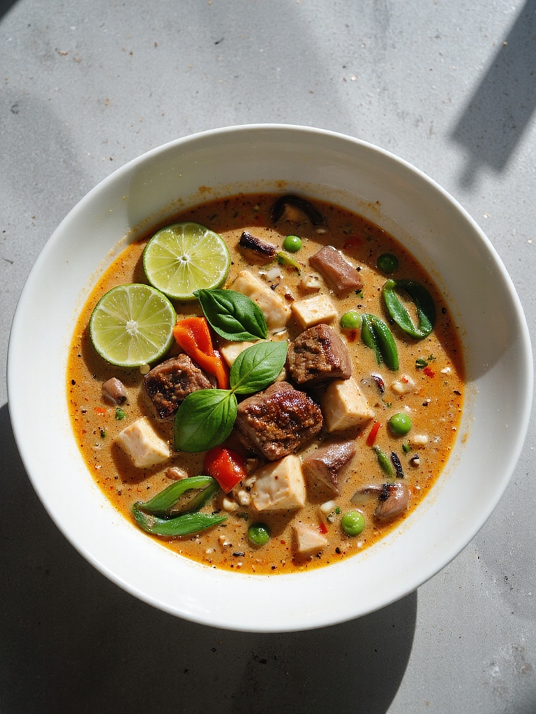 coconut beef vegetable soup