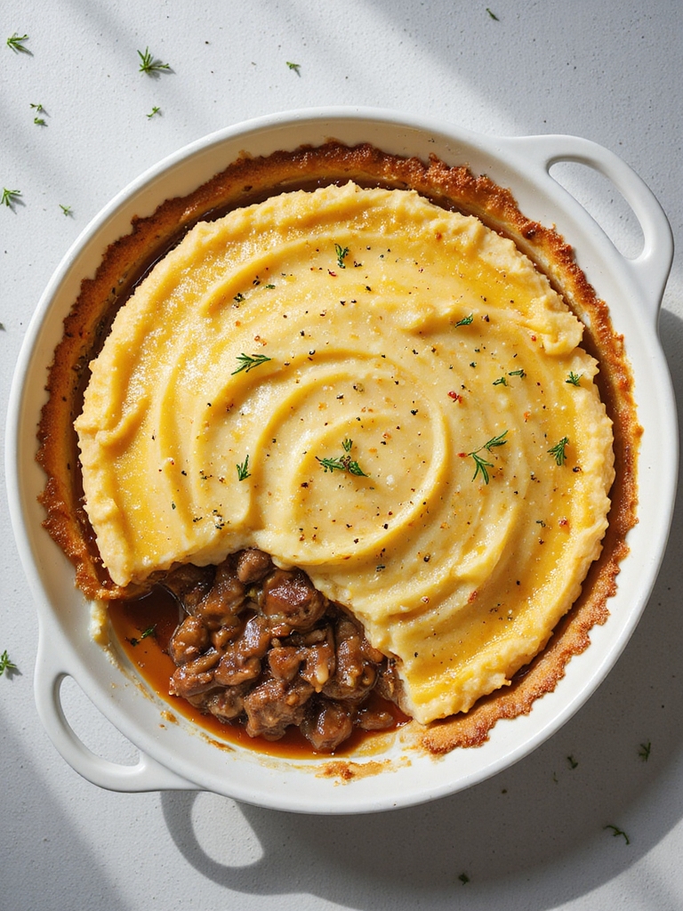 comforting beef and potatoes