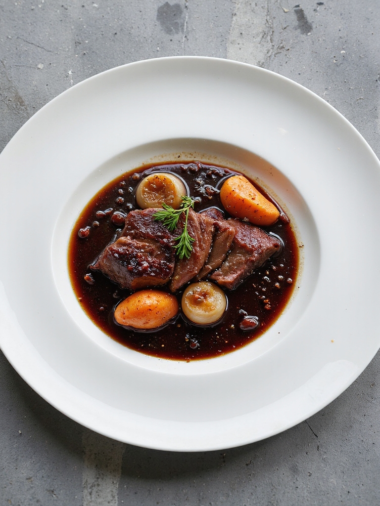 comforting braised beef dish