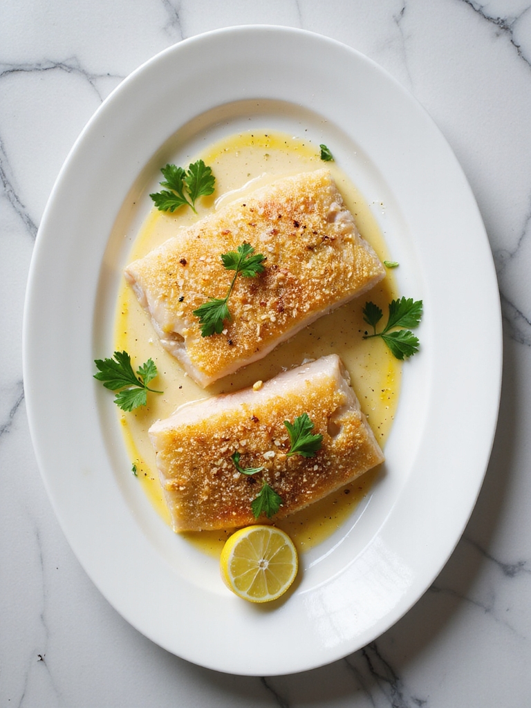 crispy parmesan sole fillets