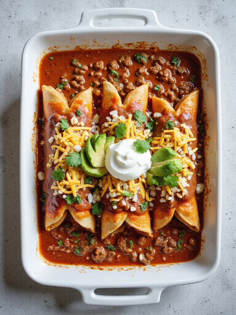 flavorful beef enchiladas recipe