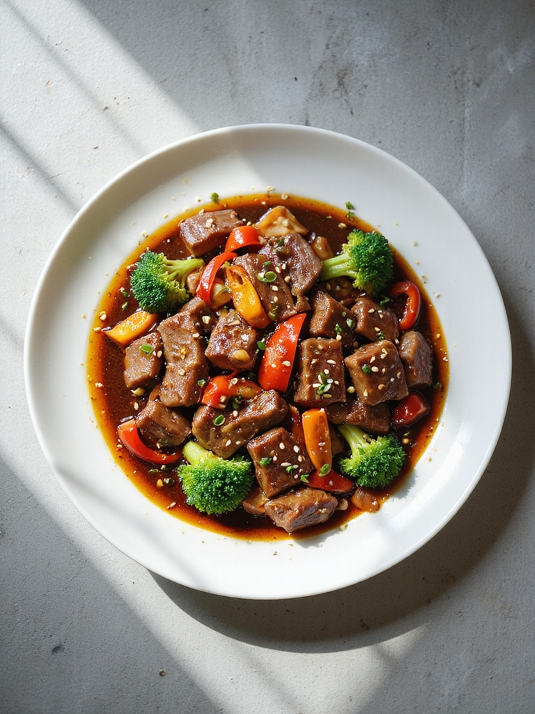 flavorful beef stir fry delight