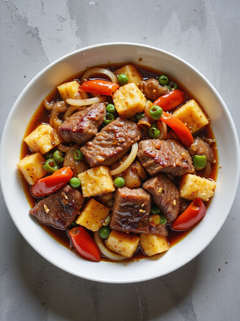 flavorful beef stir fry delight
