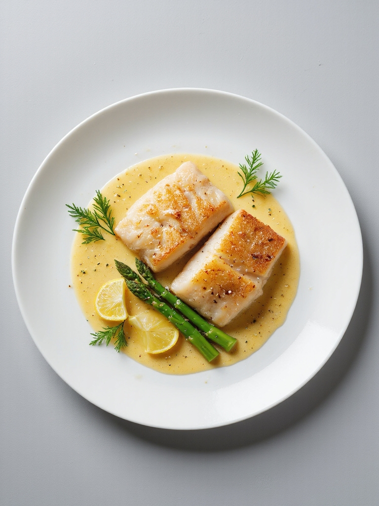 flounder in creamy sauce