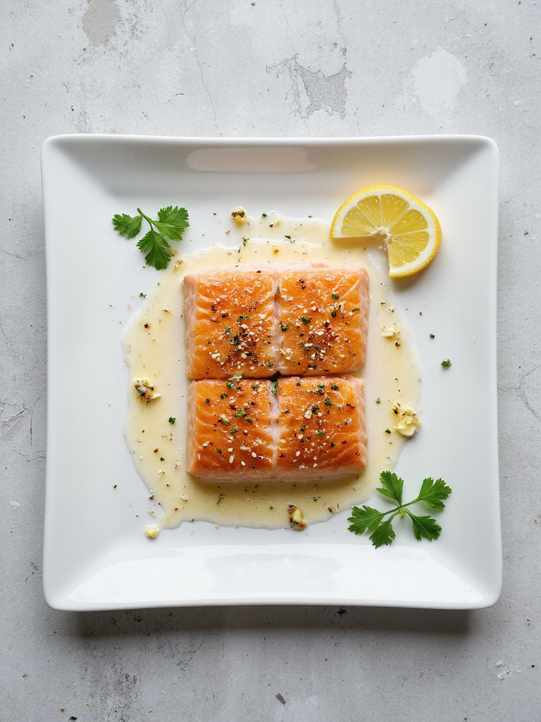garlic butter salmon recipe
