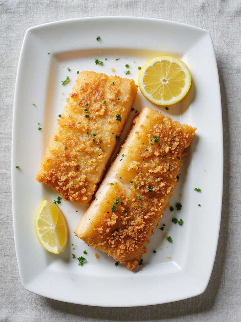 gluten free crispy fried cod