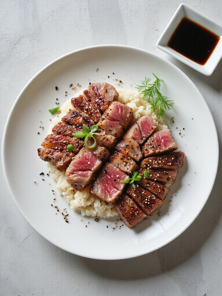 grilled tuna with asian marinade