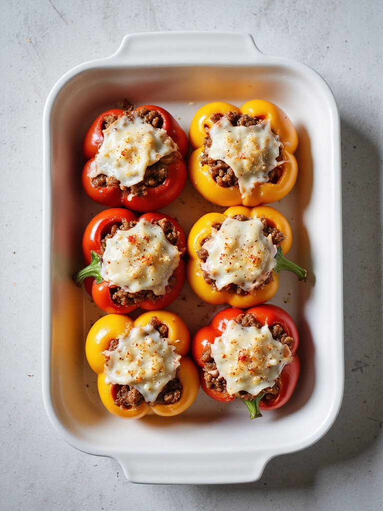 healthy stuffed bell peppers