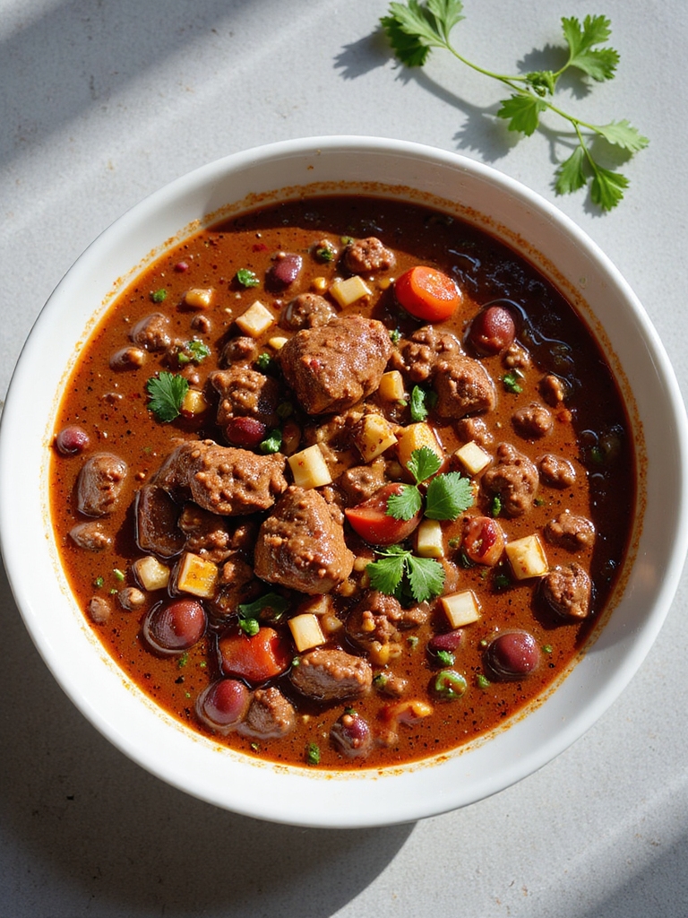 hearty beef chili recipe