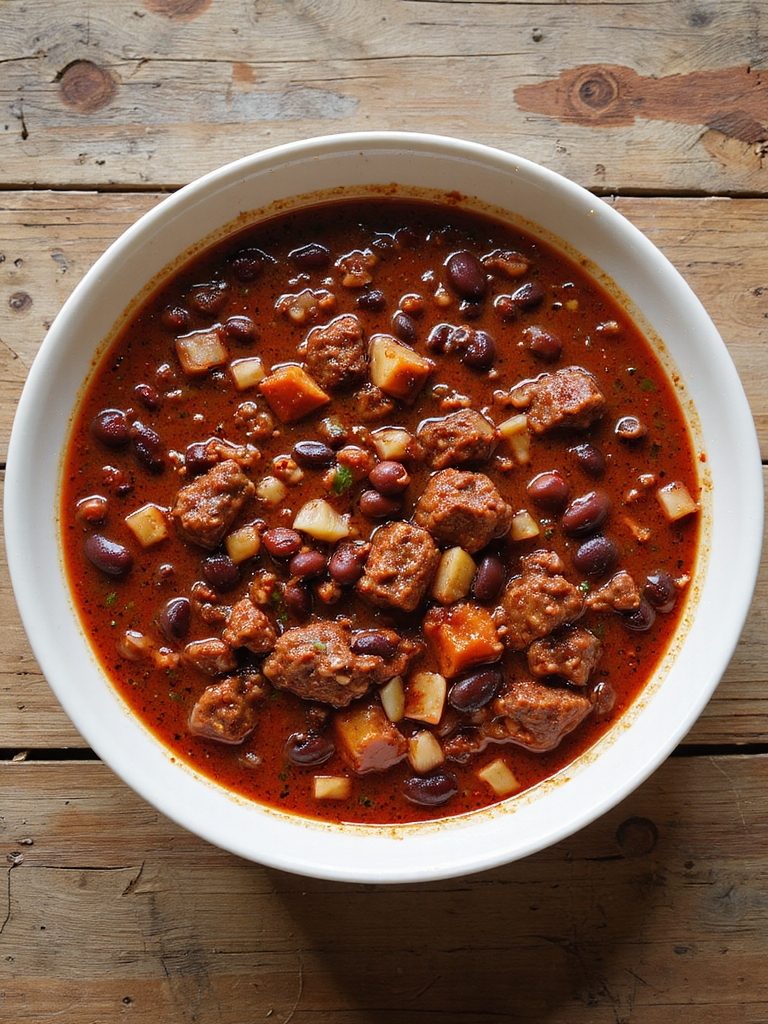 hearty beef chili recipe