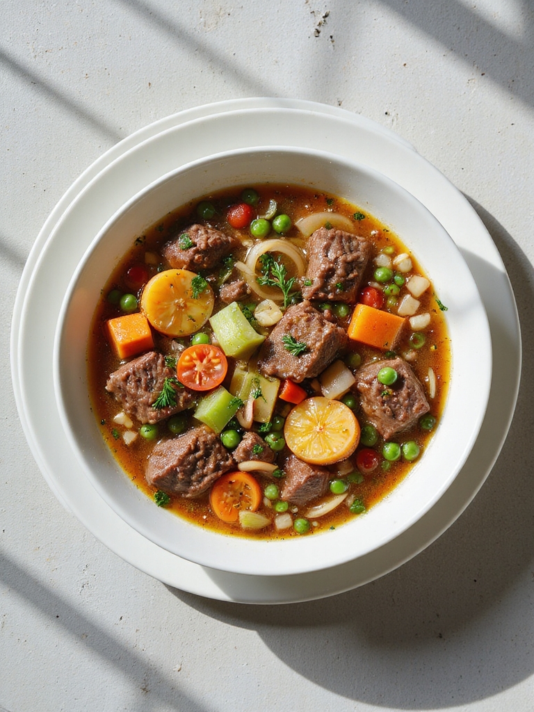 hearty beef vegetable soup