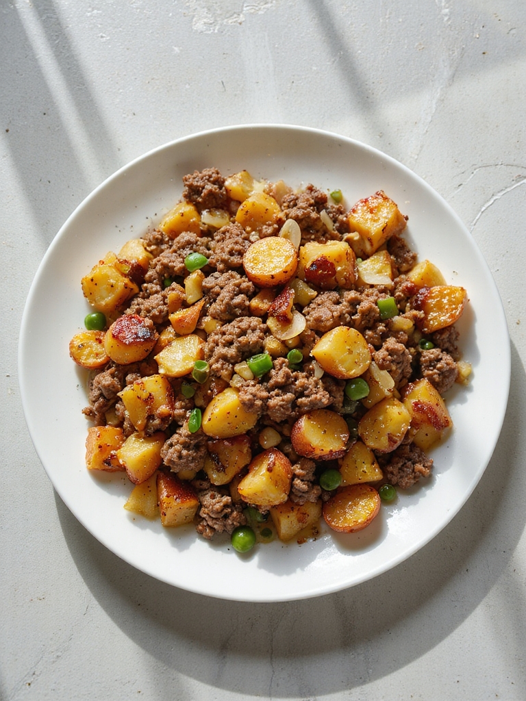 hearty one skillet beef dish