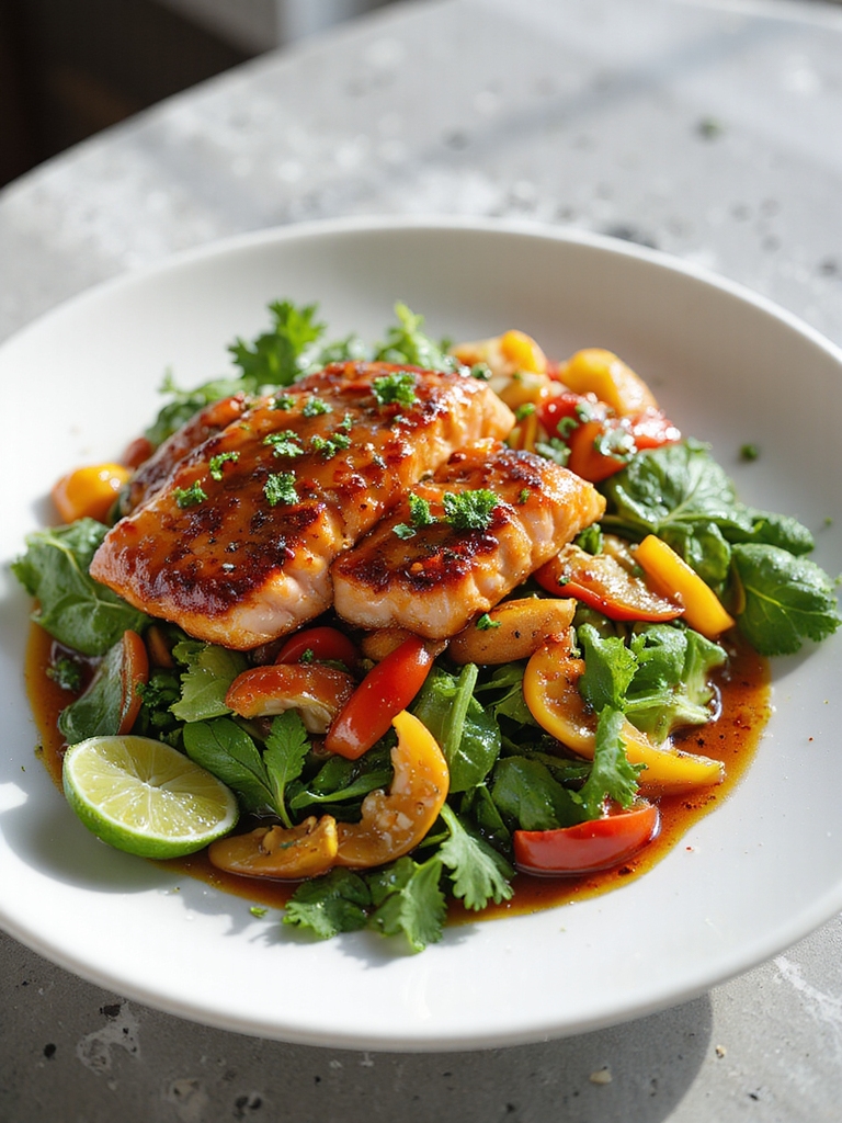 hearty salmon salad ideas