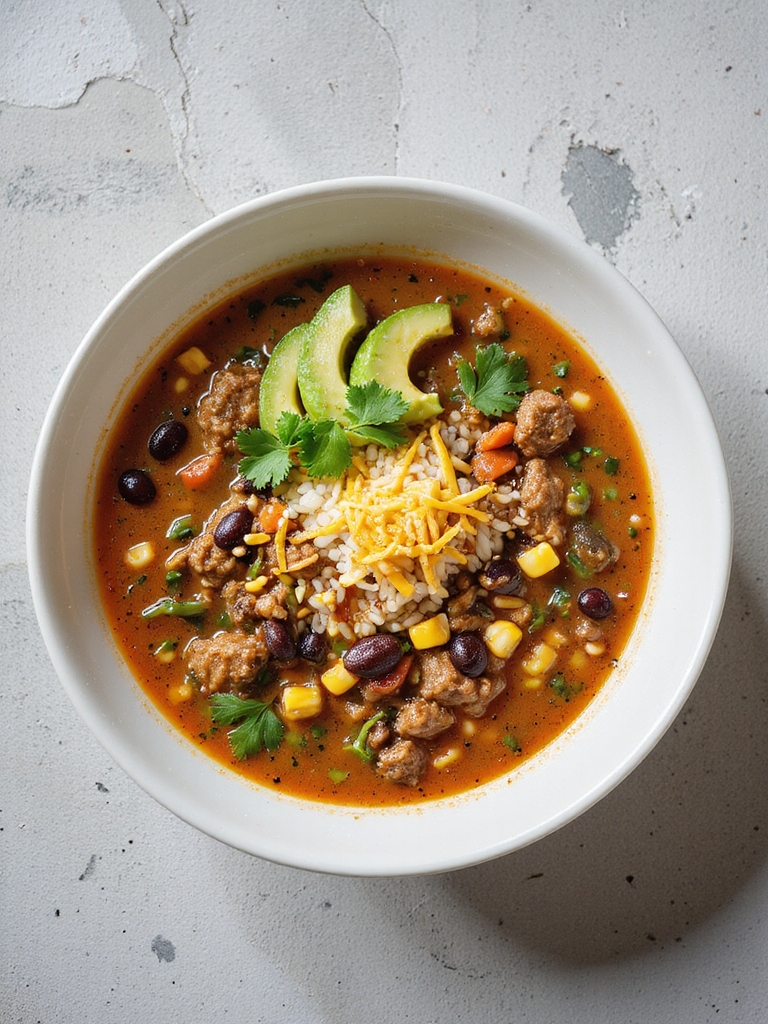 hearty tex mex soup recipe