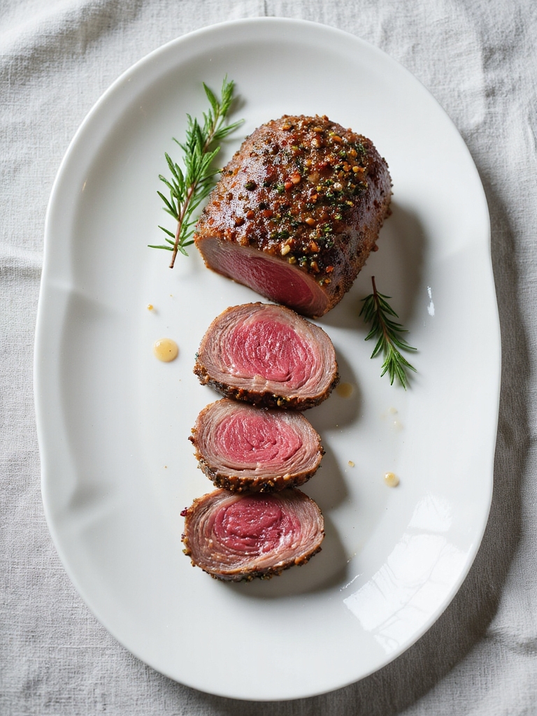 herb crusted beef tenderloin recipe