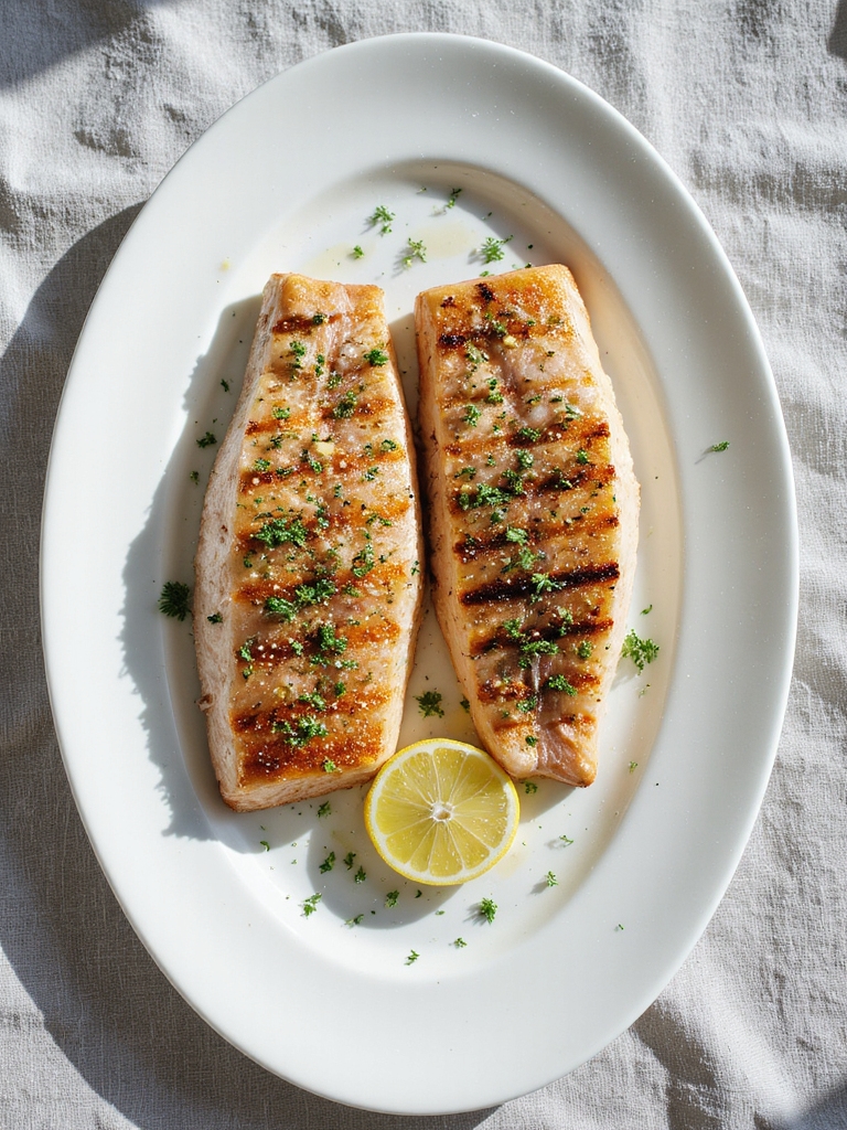 herb crusted grilled trout perfection