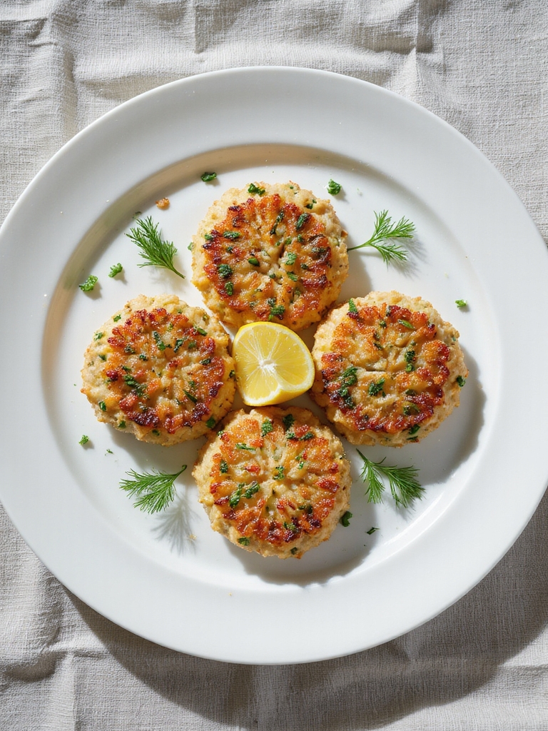 herb infused salmon patties recipe