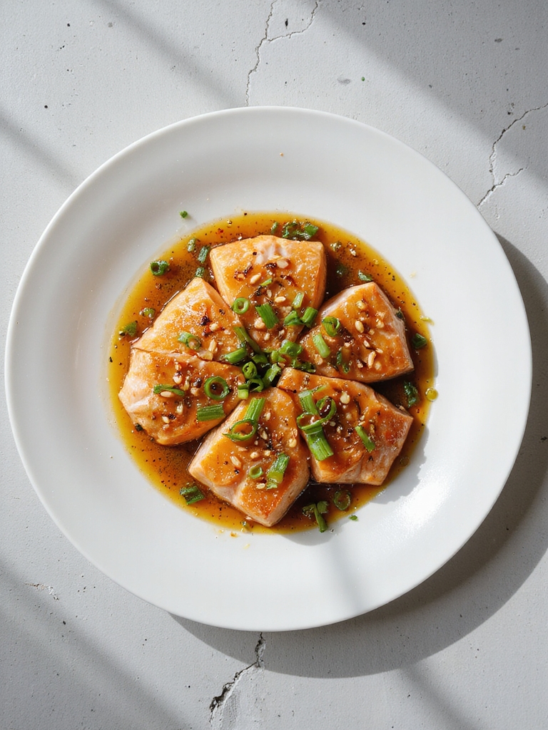 honey garlic salmon recipe