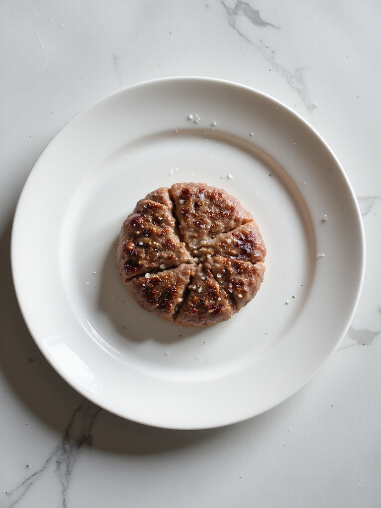juicy seasoned beef patties