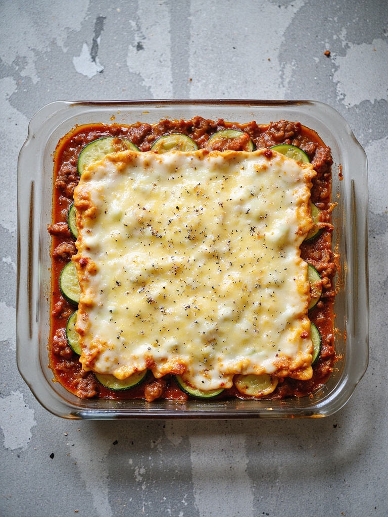 keto zucchini beef lasagna recipe