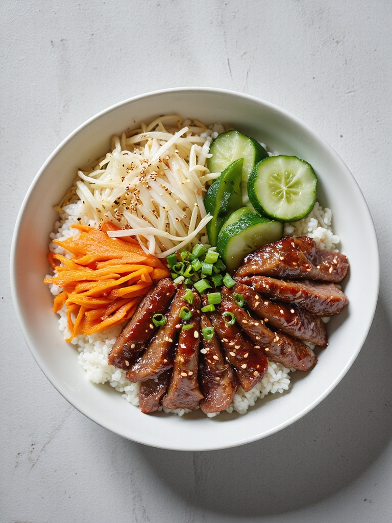 korean beef bulgogi bowls