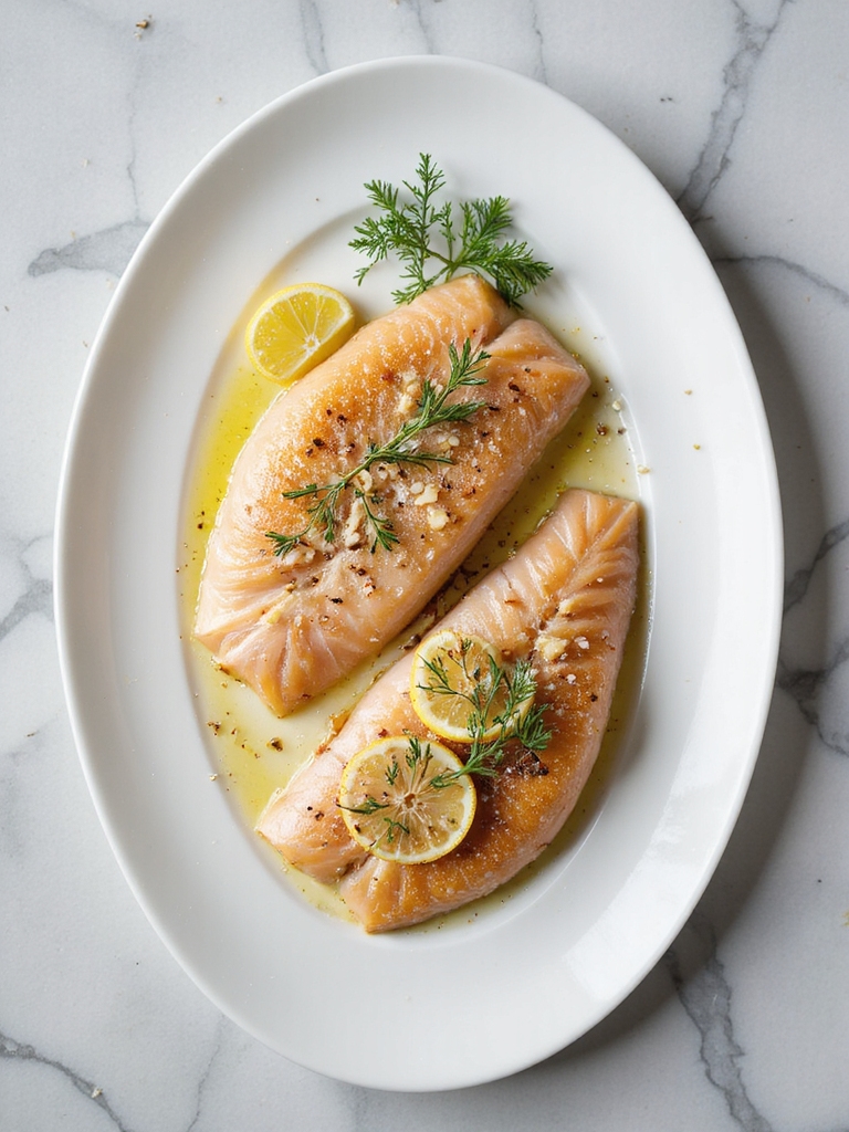 lemon herb baked sole