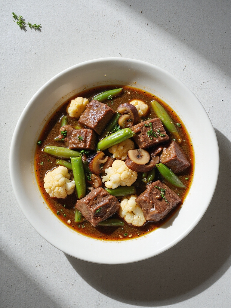 low carb beef vegetable stew