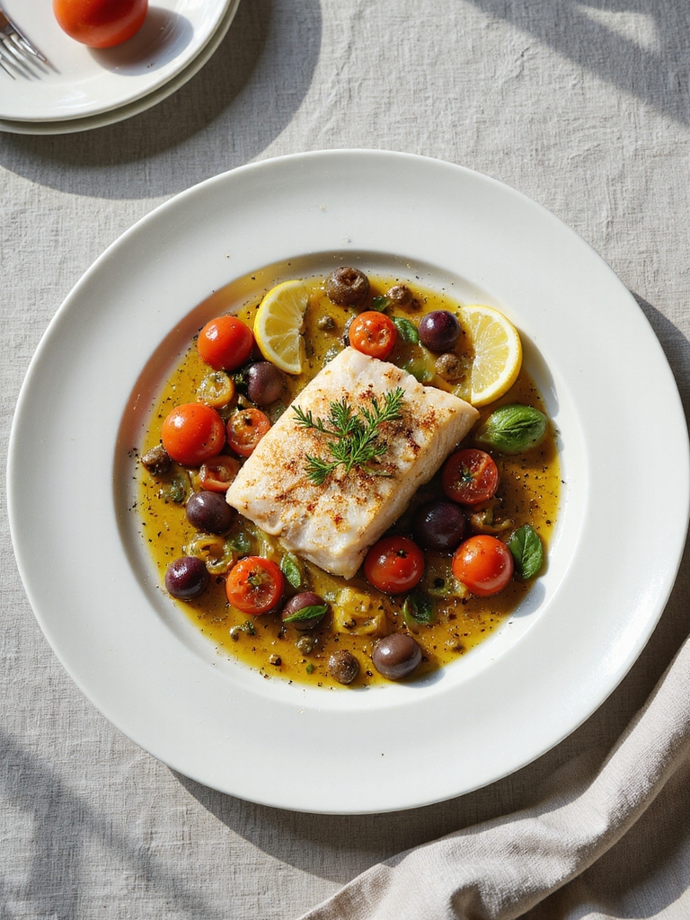mediterranean fish dish ingredients