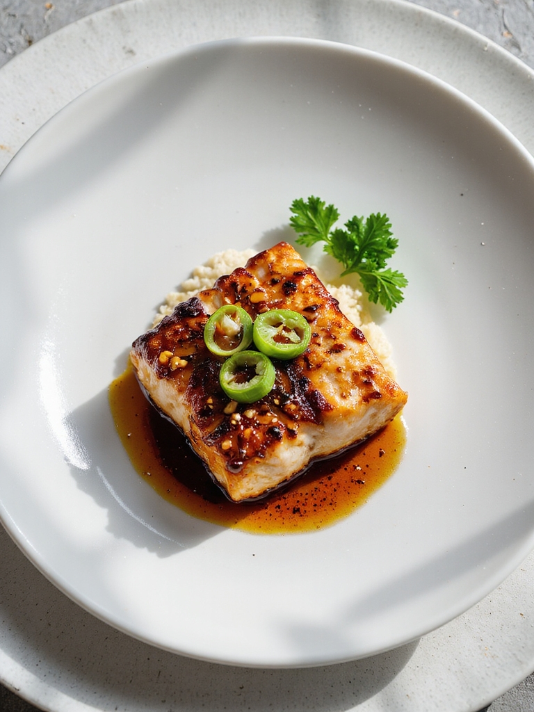 miso glazed sea bass recipe