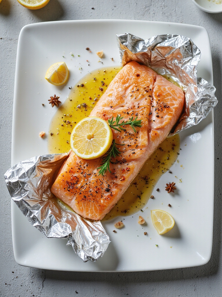 moist and flavorful salmon