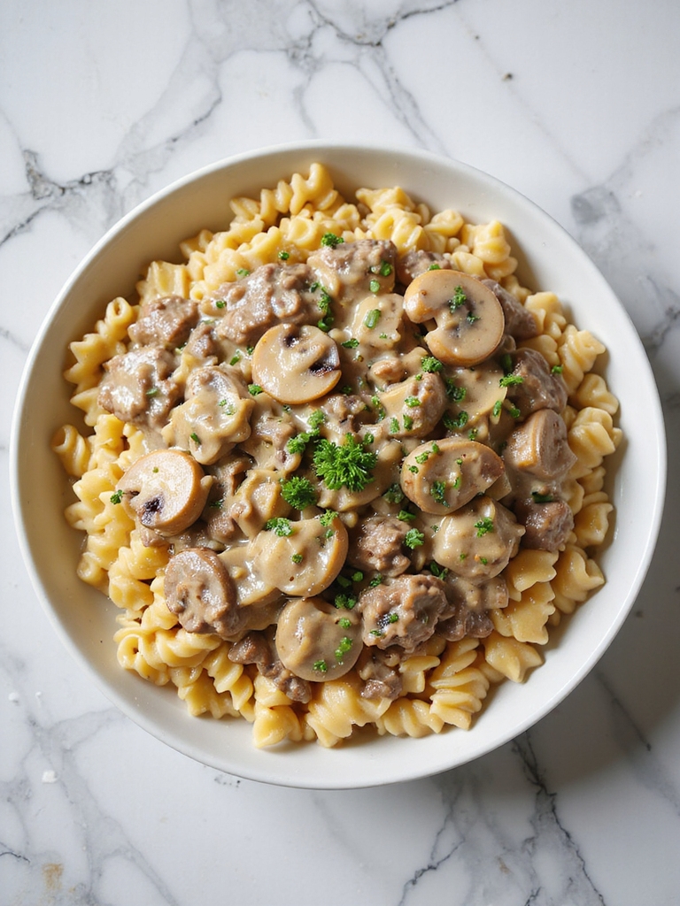 one pan beef stroganoff recipe