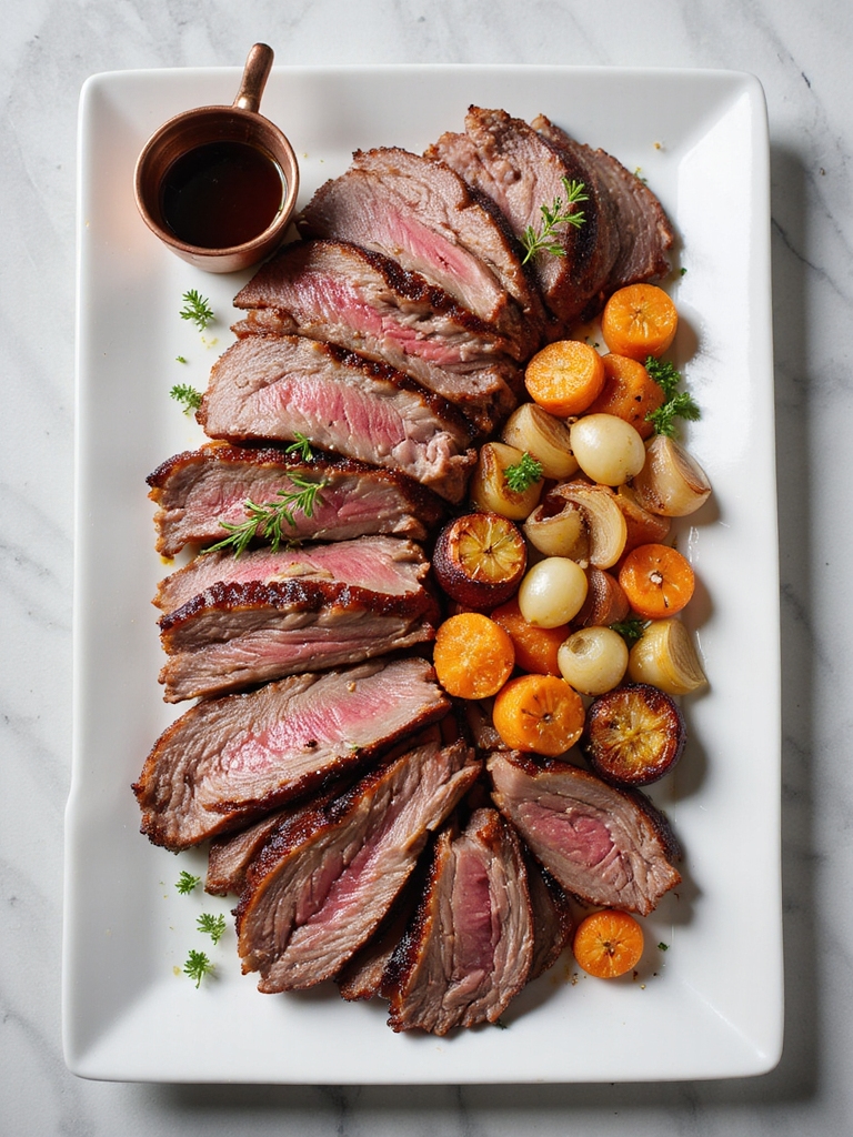 picture perfect brisket presentation