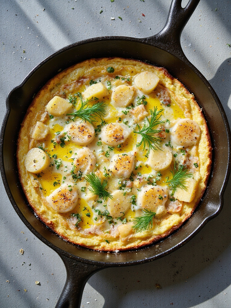 pollock potato frittata recipe