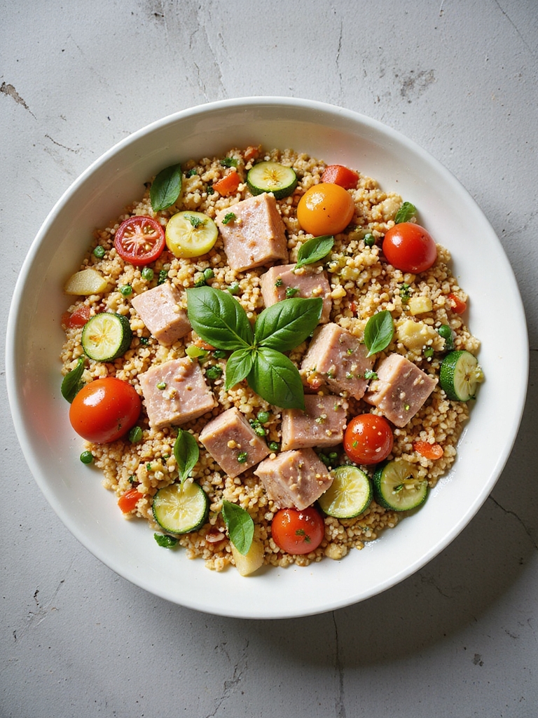 quick flavorful tuna couscous