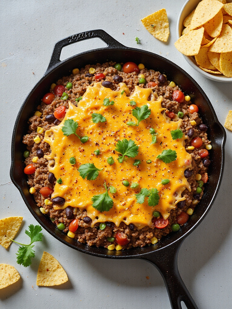 quick tex mex skillet dinner