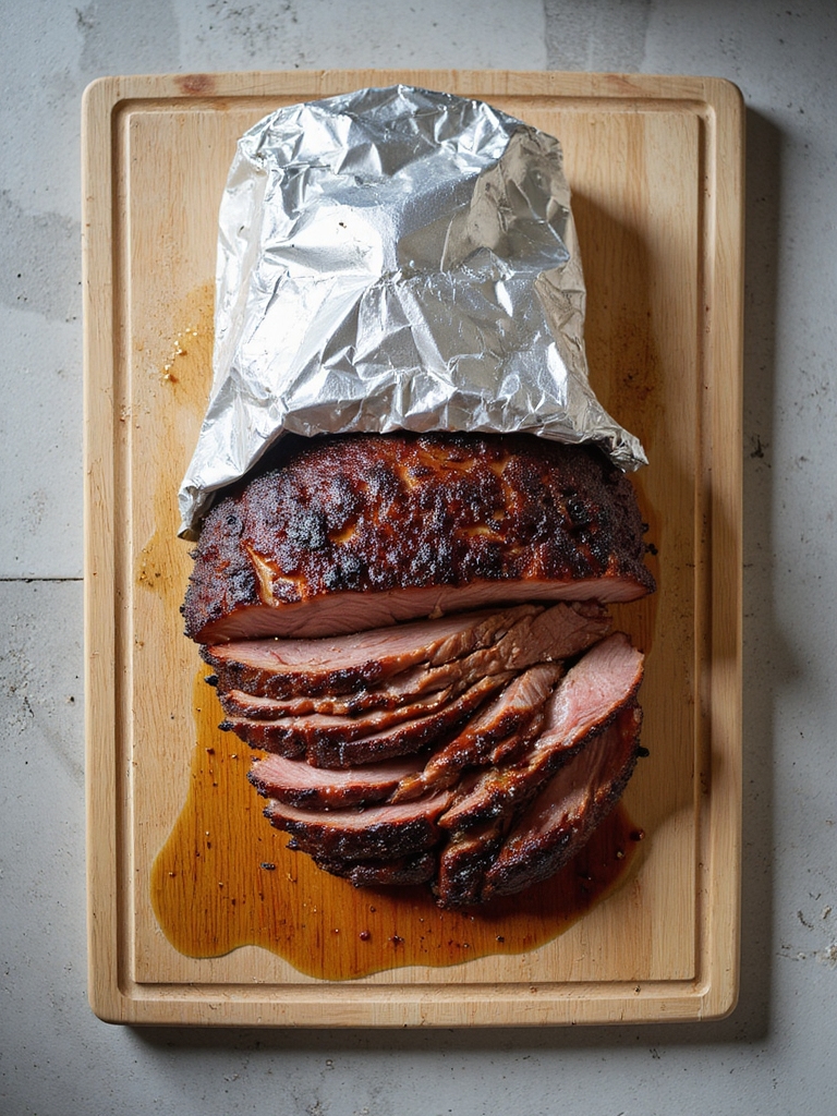 resting brisket enhances tenderness