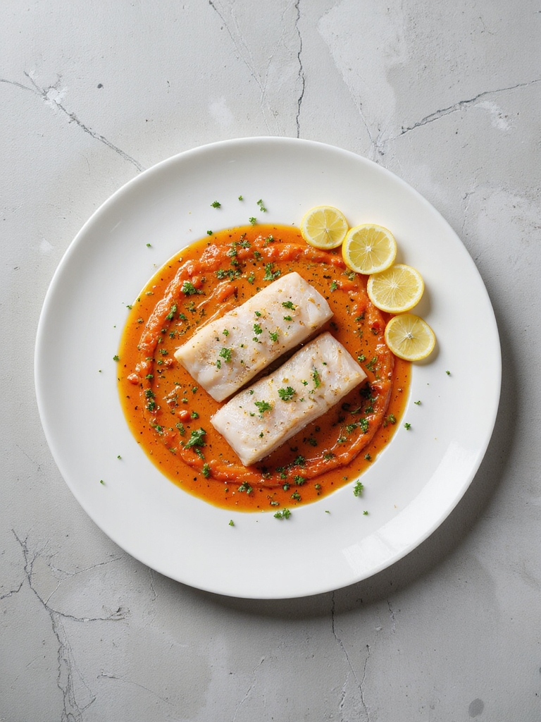 roasted red pepper fish sauce