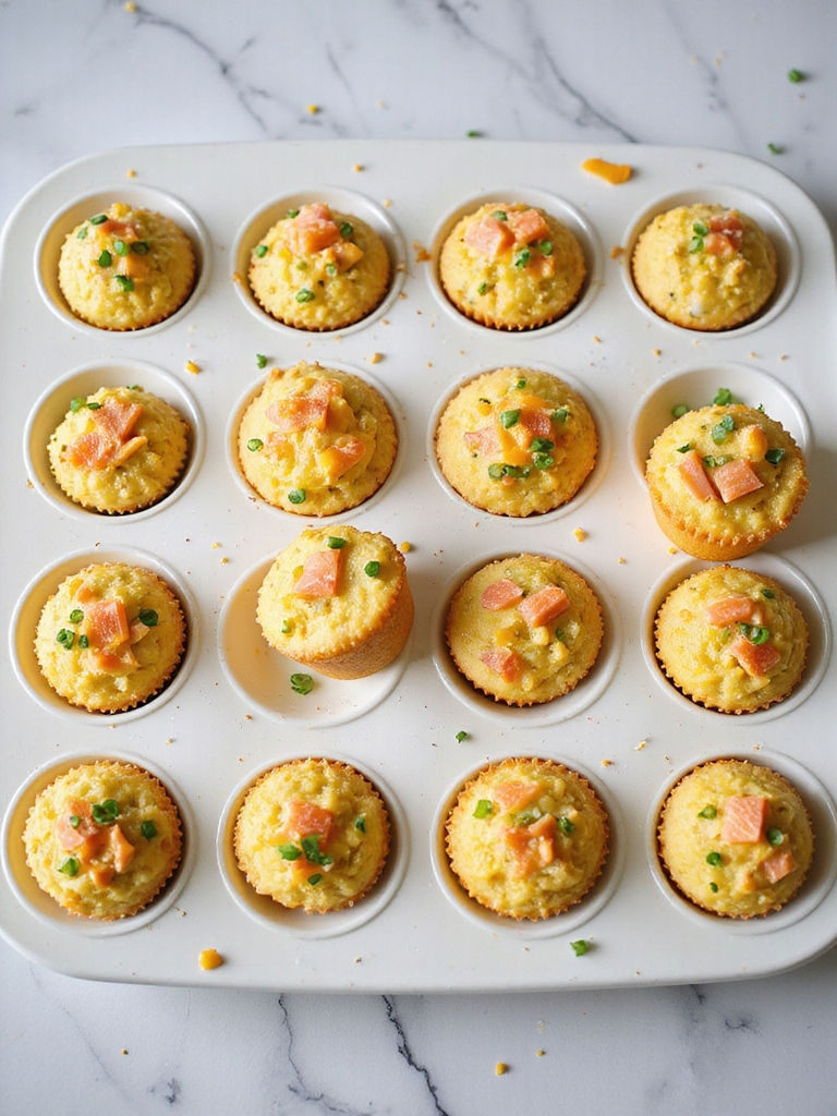 salmon egg muffins recipe