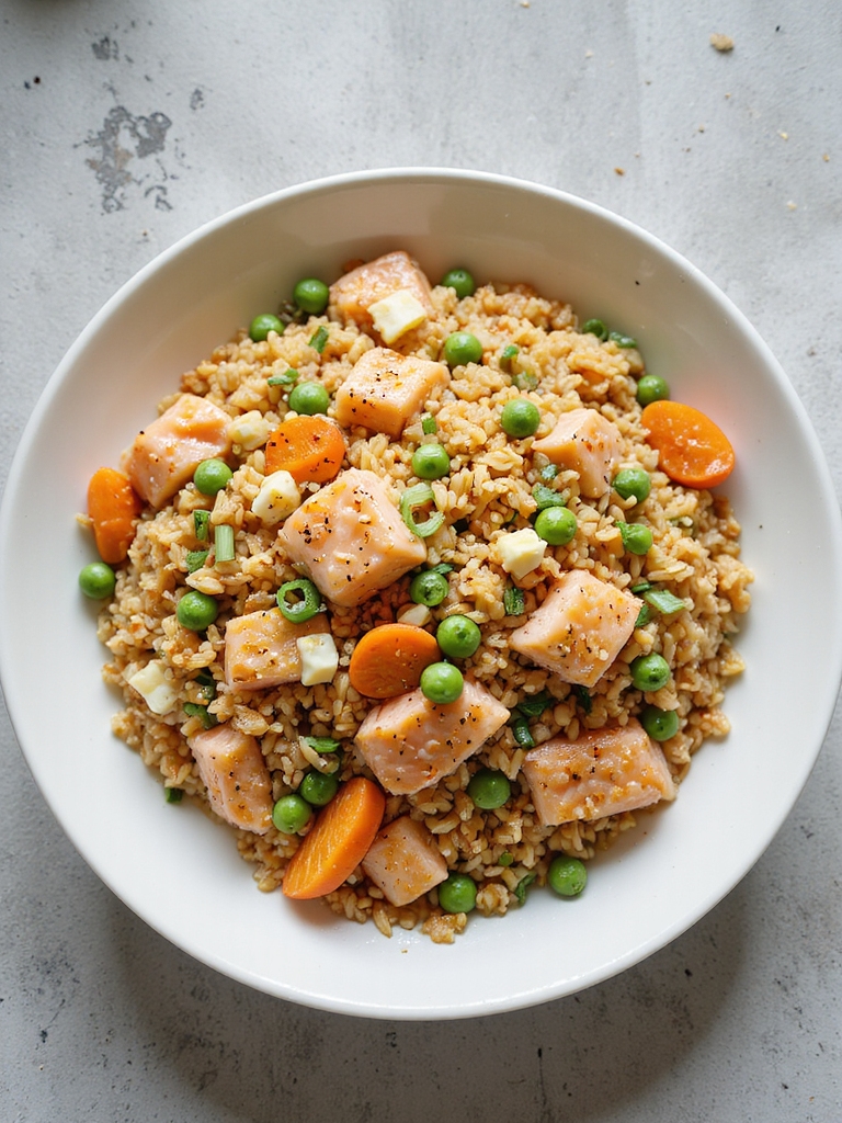 salmon fried rice recipe