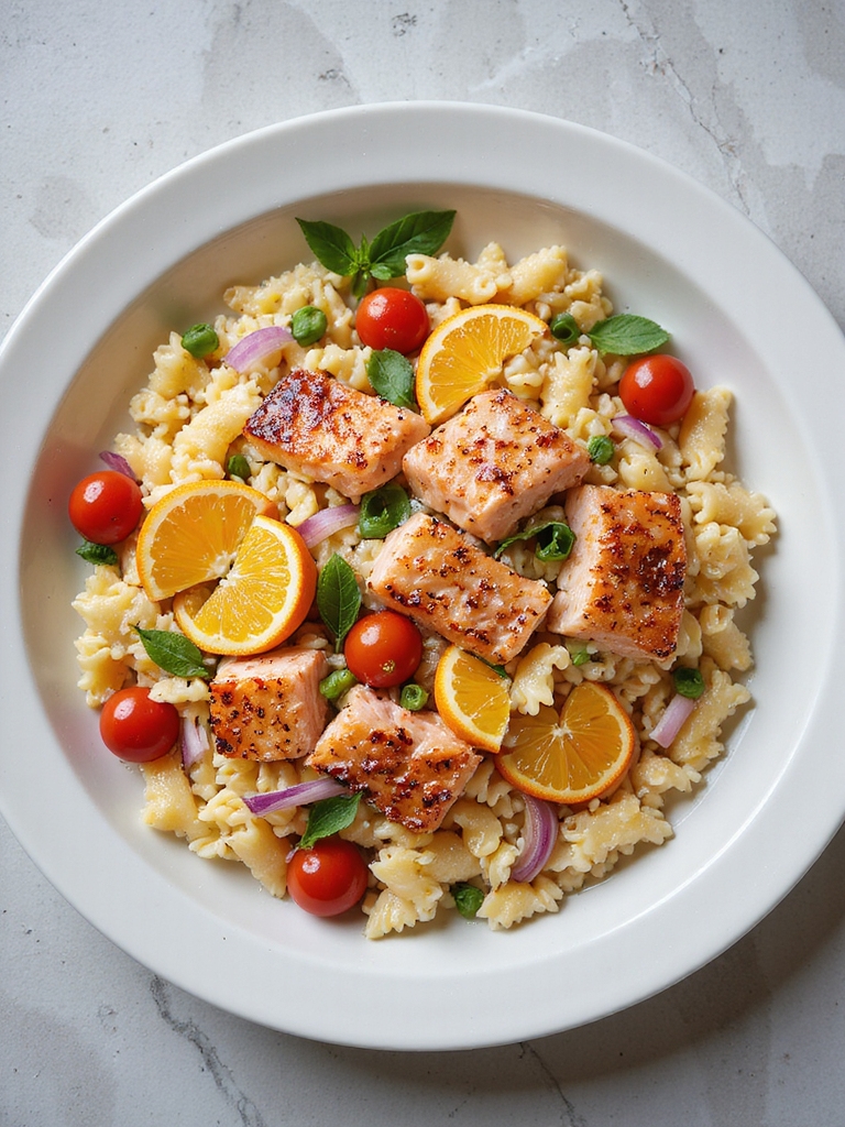 salmon with citrus infusion