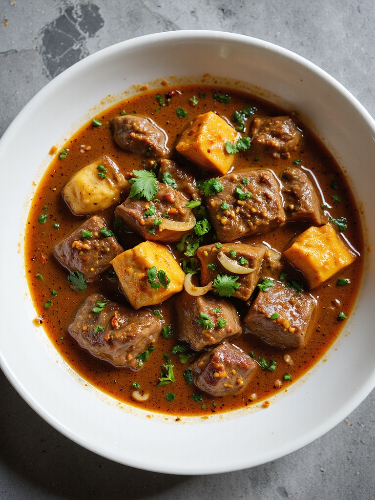 savory beef curry recipe