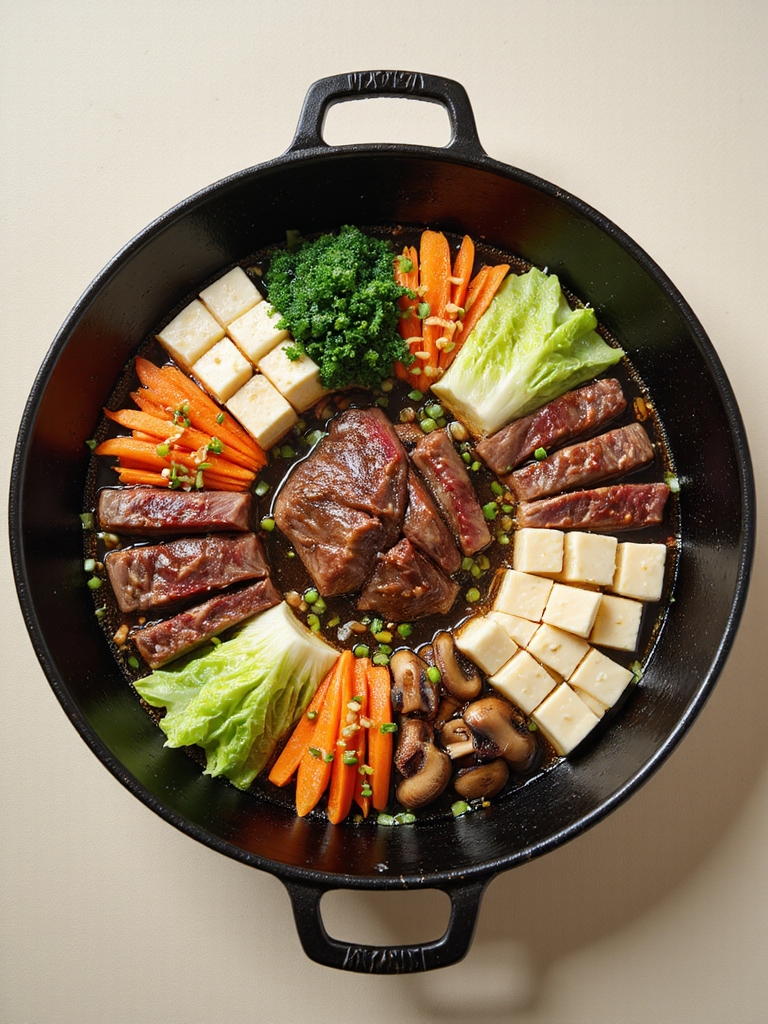 savory beef hot pot