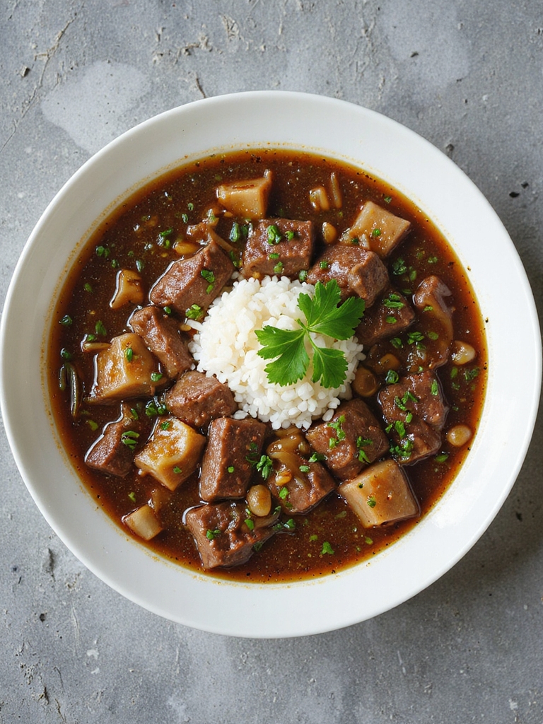 savory caramelized onion soup