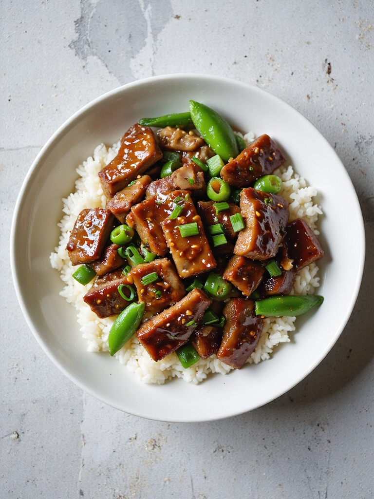 savory hoisin beef stir fry