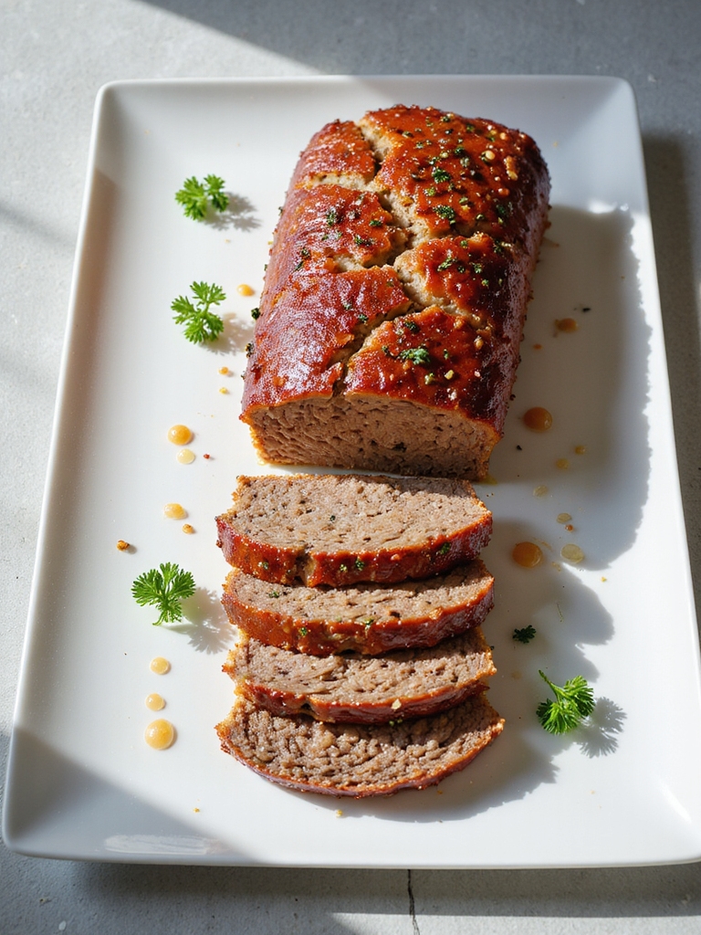 savory low carb meatloaf recipe