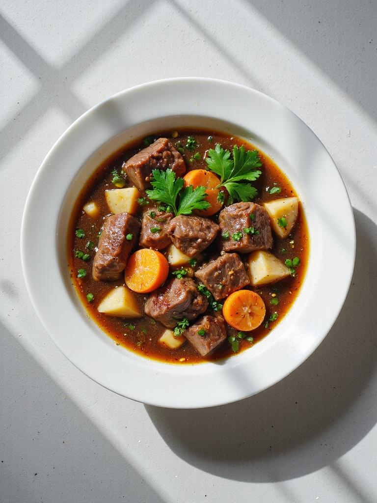 savory roasted garlic soup