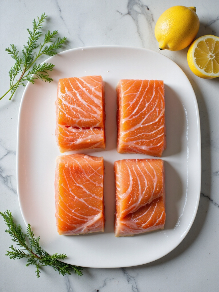 selecting fresh wild caught salmon