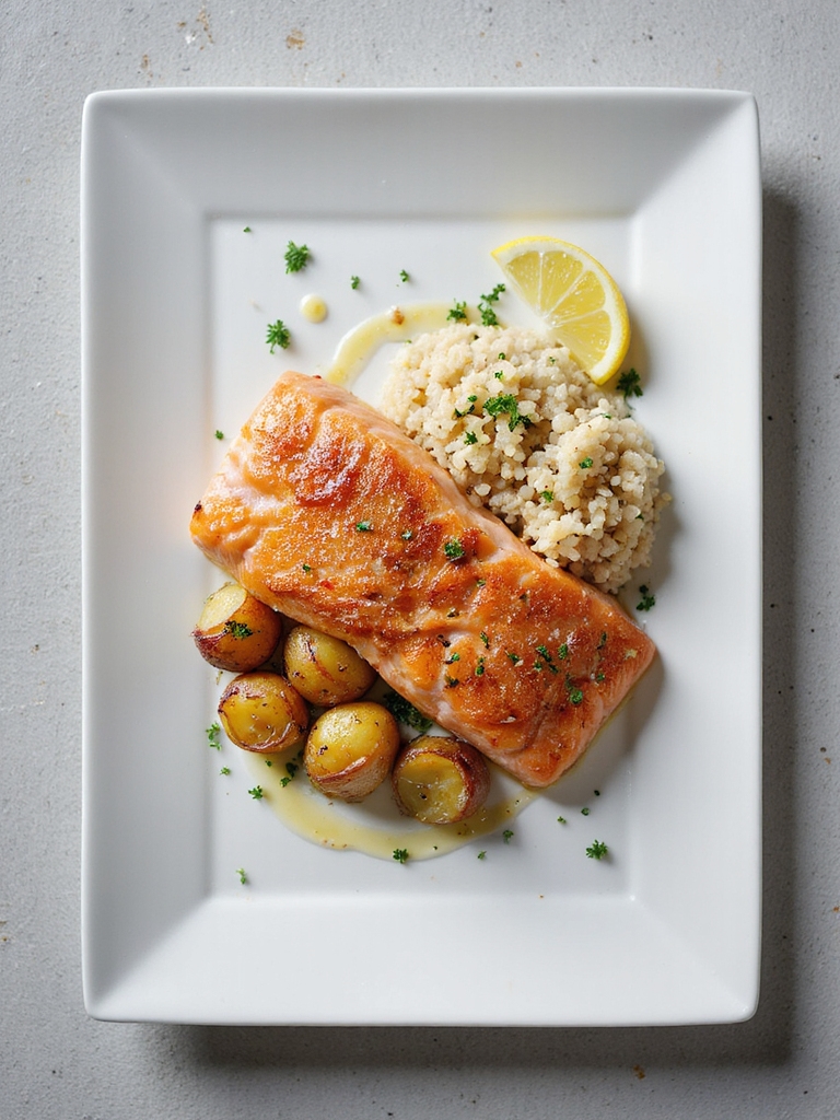 signature fish dish preparation